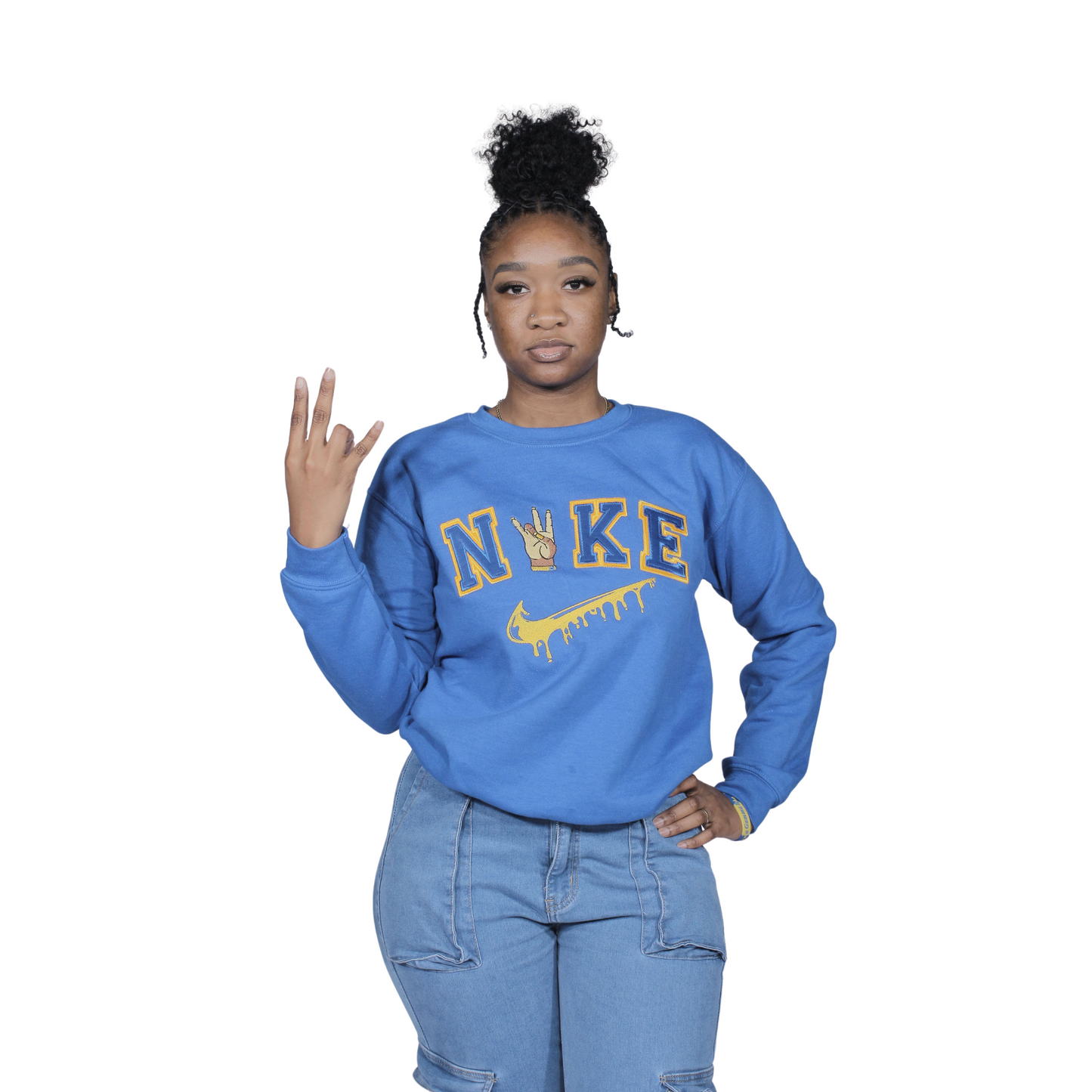 SGRho Stitched Crewneck