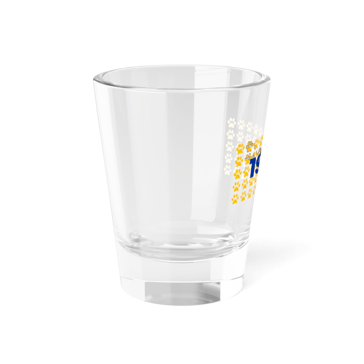 Paw Printed Shot Glass