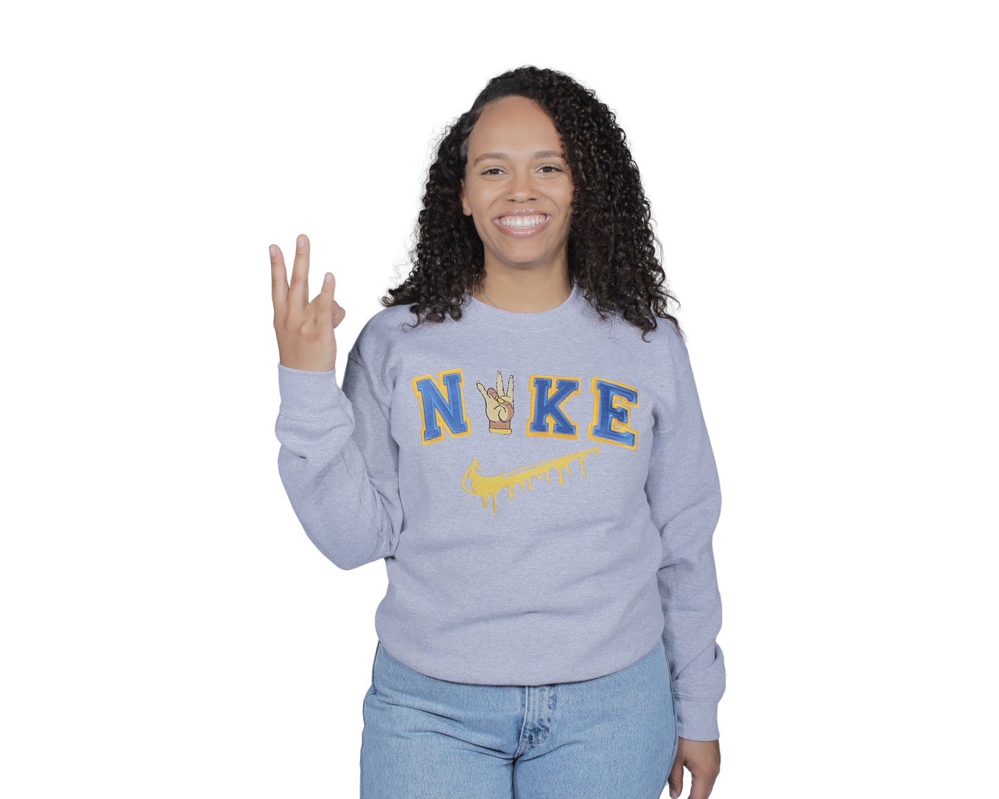 SGRho Stitched Crewneck