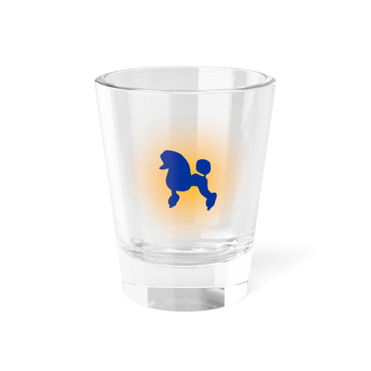 Poodle Spotlight Shot Glass